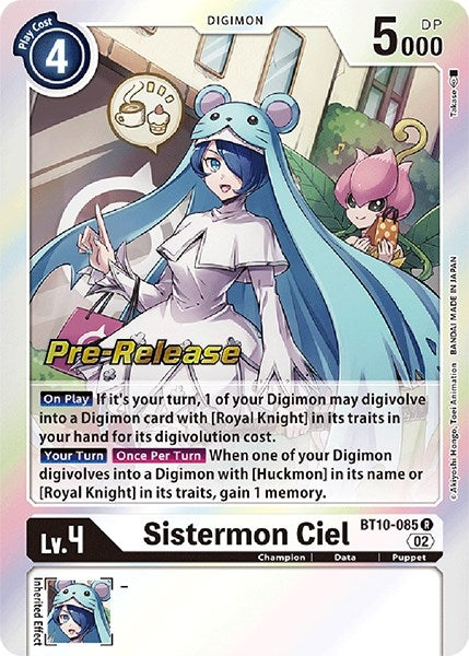 Image for Sistermon Ciel [Xros Encounter Pre-Release Cards]