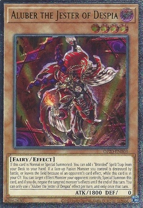 Aluber the Jester of Despia UTR (OP20-EN003) [OP20]