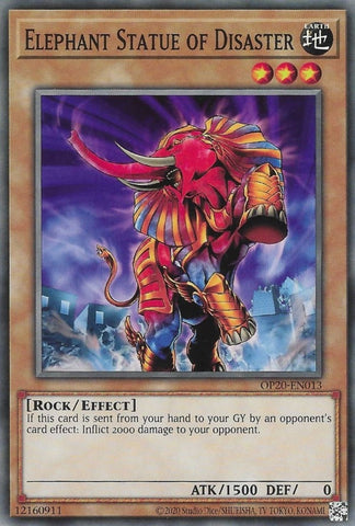 Elephant Statue of Disaster (OP20-EN013) [OP20]