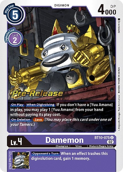 Image for Damemon [Xros Encounter Pre-Release Cards]