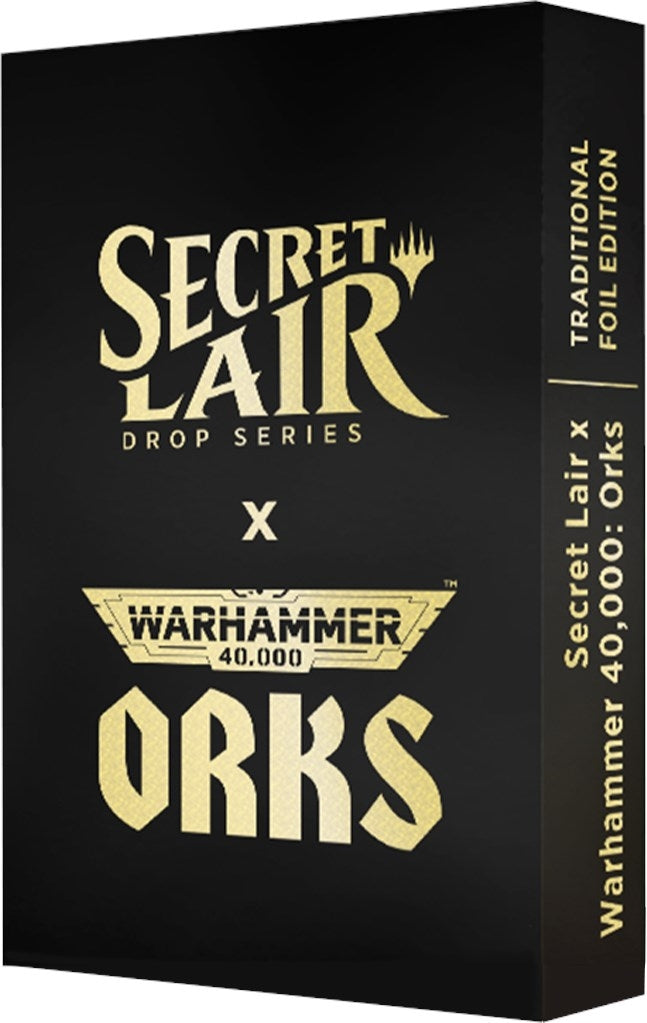 Secret Lair x Warhammer 40000 Orks Traditional Foil Edition [SLD]