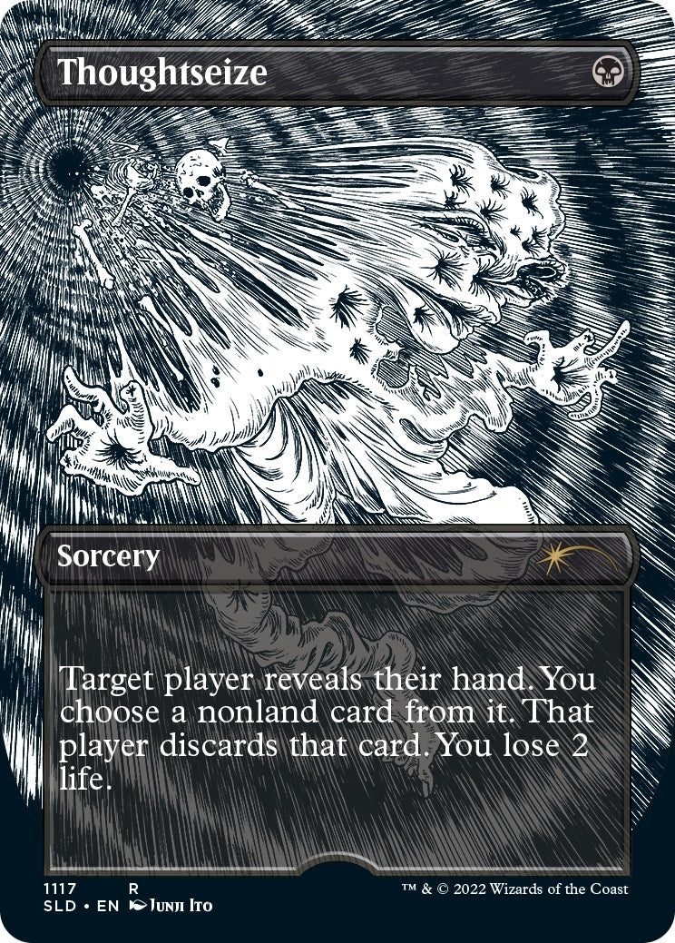 Thoughtseize Borderless (1117) [SLD]
