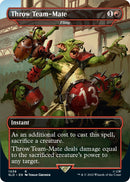Throw Team Mate Fling Borderless (1038) [SLD]