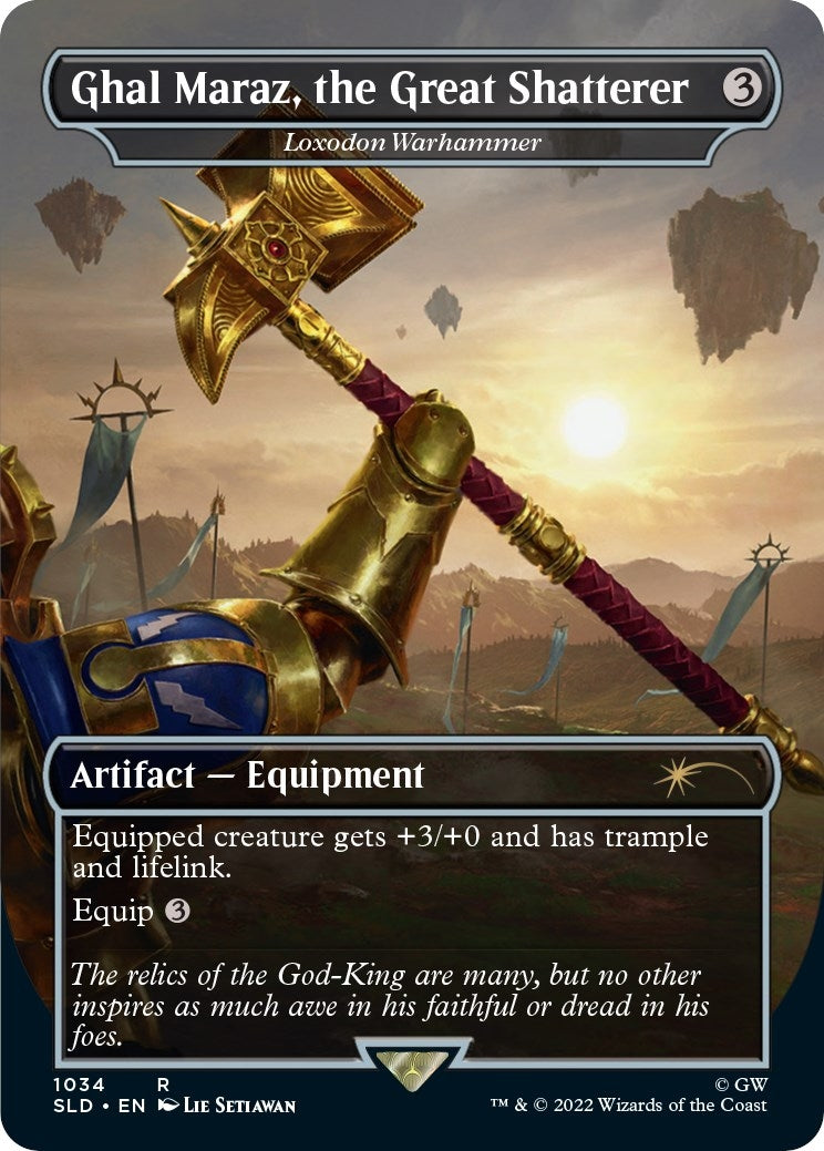 Ghal Maraz the Great Shatterer Loxodon Warhammer Borderless (1034) [SLD]