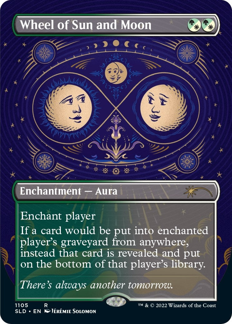 Wheel of Sun and Moon Borderless (1105) [SLD]
