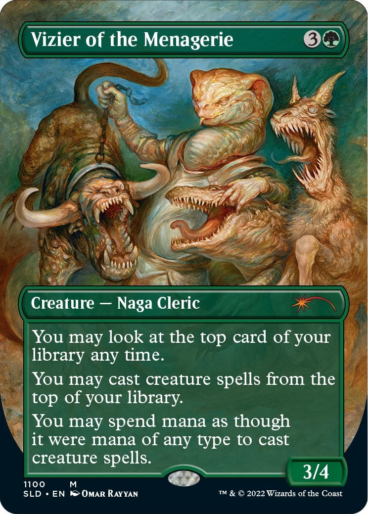Vizier of the Menagerie (Borderless) [Secret Lair Drop Series]
