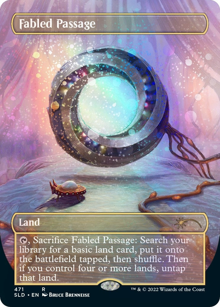 Fabled Passage Borderless Galaxy Foil (471) [SLD]