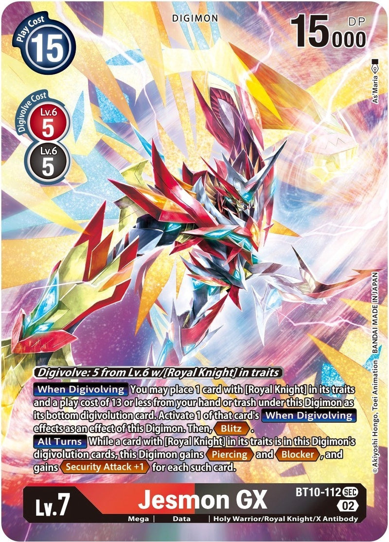 Image for Jesmon GX (Alternate Art) [Xros Encounter]