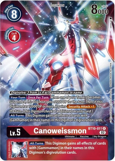 Image for Canoweissmon (Alternate Art) [Xros Encounter]