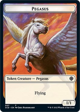 Pegasus Faerie Double sided Token [SCD]
