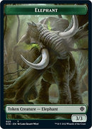 Elephant Thopter Double sided Token [SCD]