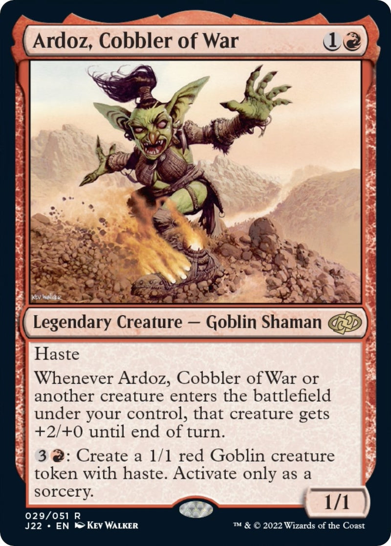 Ardoz Cobbler of War (29) [J22]