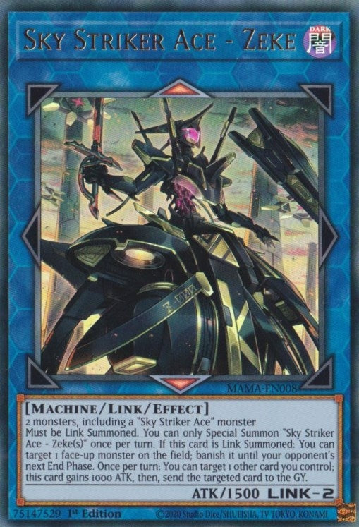 Sky Striker Ace Zeke (MAMA-EN008) [MAMA]
