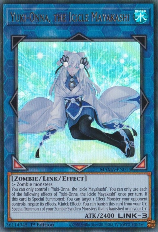 Yuki Onna the Icicle Mayakashi (MAMA-EN014) [MAMA]