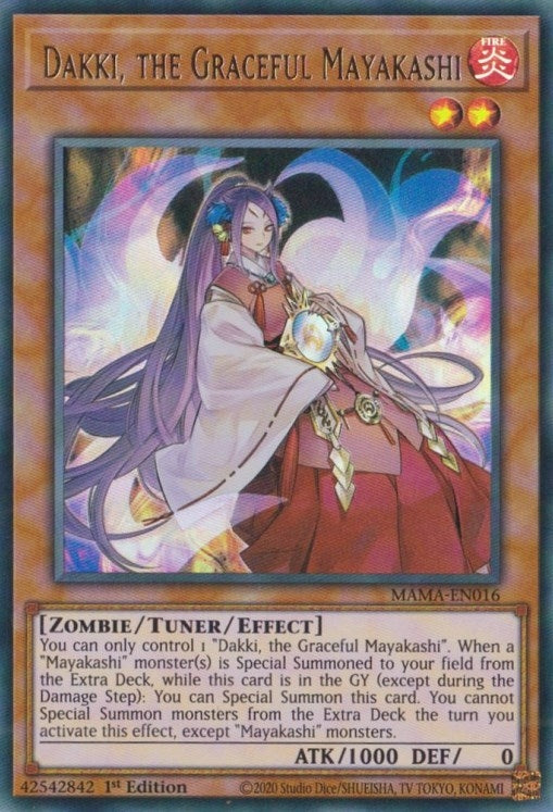 Dakki the Graceful Mayakashi (MAMA-EN016) [MAMA]