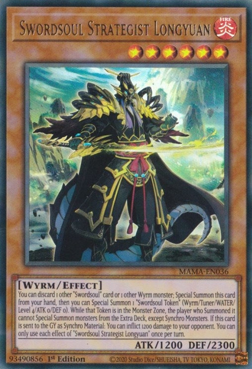 Swordsoul Strategist Longyuan (MAMA-EN036) [MAMA]