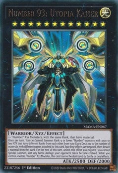 Number 93 Utopia Kaiser (MAMA-EN067) [MAMA]