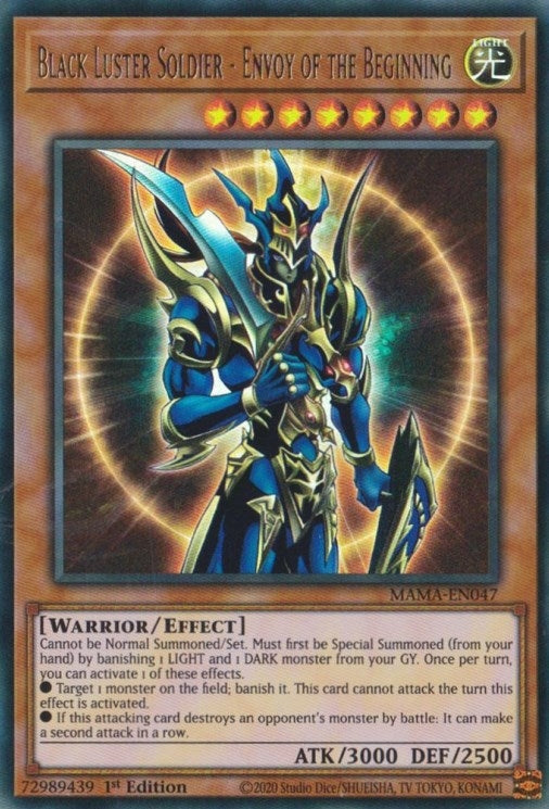 Black Luster Soldier Envoy of the Beginning (MAMA-EN047) [MAMA]