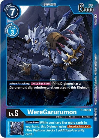 Image for WereGarurumon (Gift Box 2022) [Digimon Promotion Cards]
