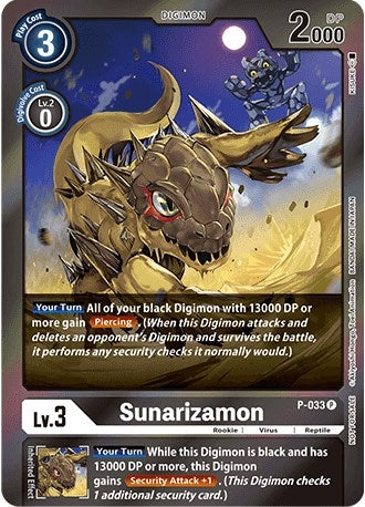 Image for Sunarizamon (Gift Box 2022) [Digimon Promotion Cards]