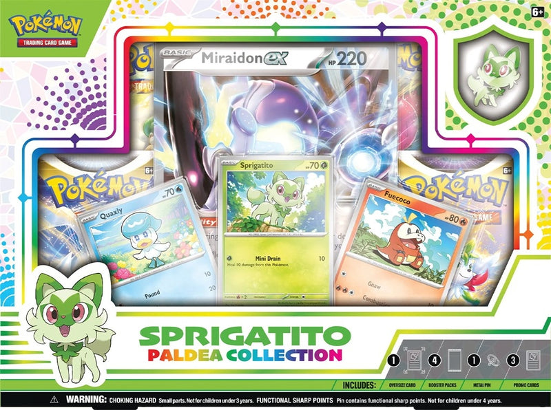 Paldea Collection Sprigatito Miraidon ex [MCAP]