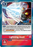 Image for Lightning Joust (DC-1 2022 Stamped) [Starter Deck 07: Gallantmon]