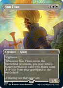 Sun Titan (Borderless) [Secret Lair 30th Anniversary Countdown Kit]