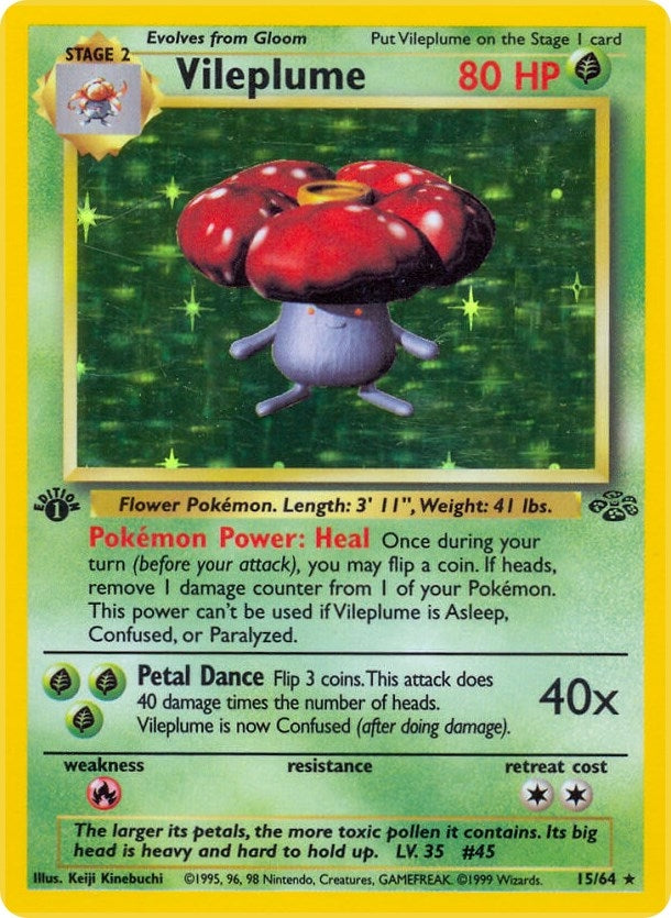 Vileplume 15 (15/64) [JU]