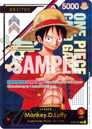 MonkeyDLuffy ST01 001 Serial Number (ST01-001) [OP-PR]