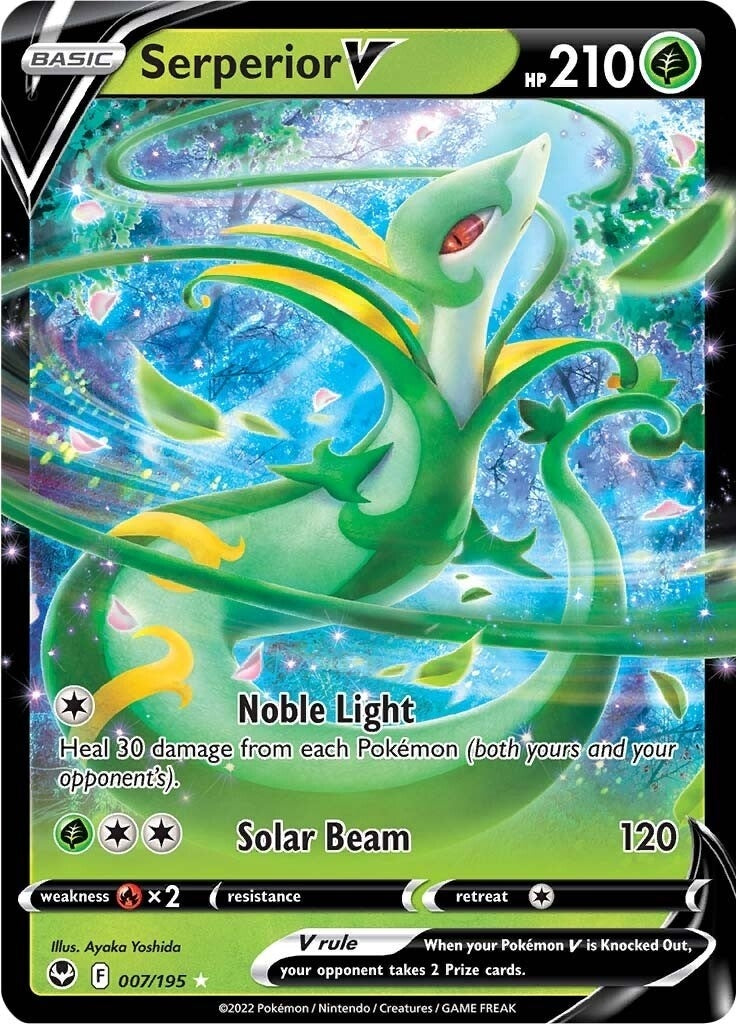 Serperior V (007/195) [SWSH12]