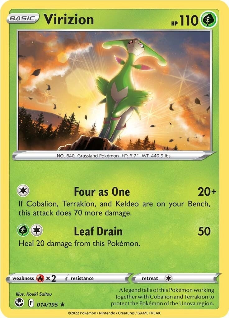 Virizion (014/195) [SWSH12]