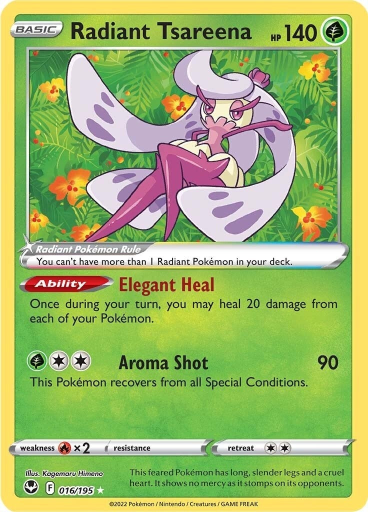 Radiant Tsareena (016/195) [SWSH12]