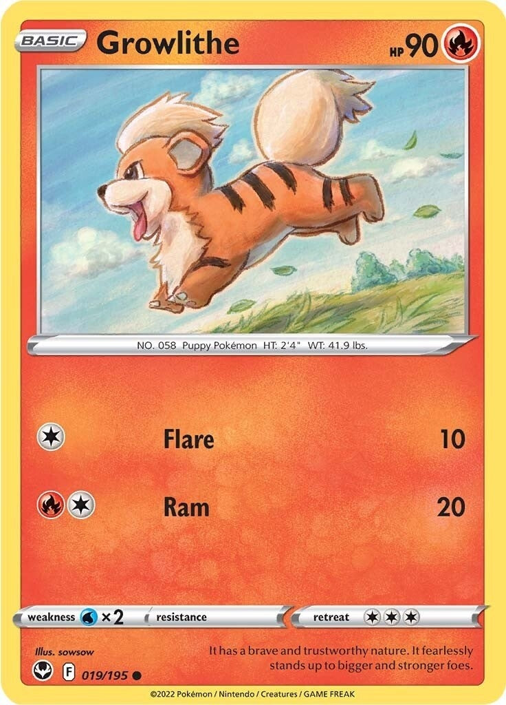 Growlithe (019/195) [SWSH12]