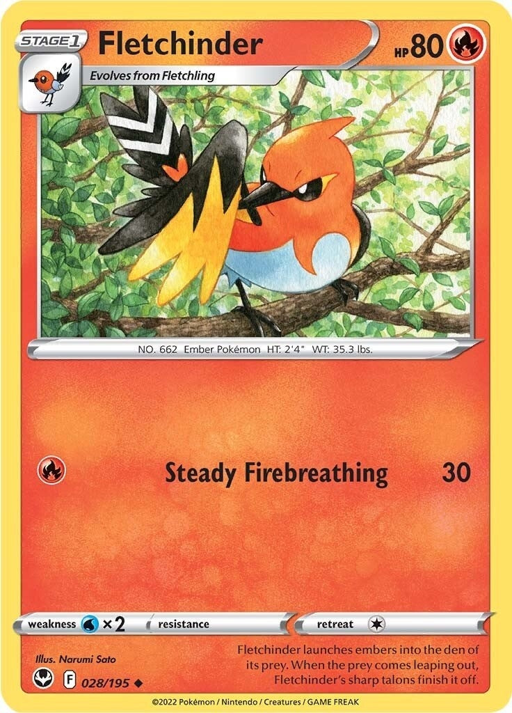 Fletchinder (028/195) [SWSH12]