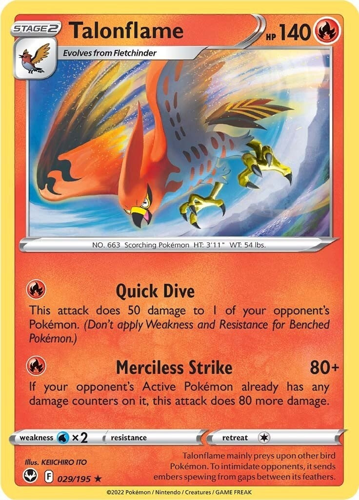 Talonflame (029/195) [SWSH12]