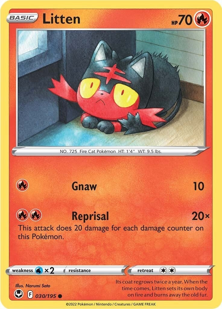 Litten (030/195) [SWSH12]