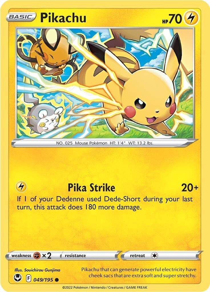 Pikachu (049/195) [SWSH12]