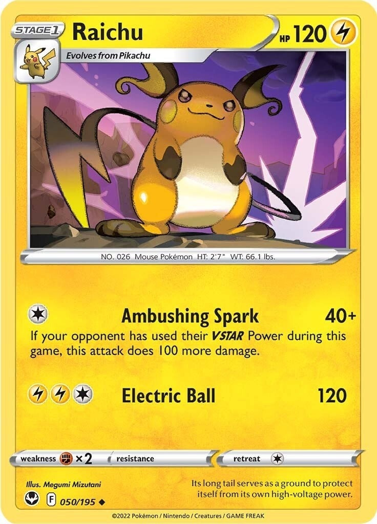 Raichu (050/195) [SWSH12]