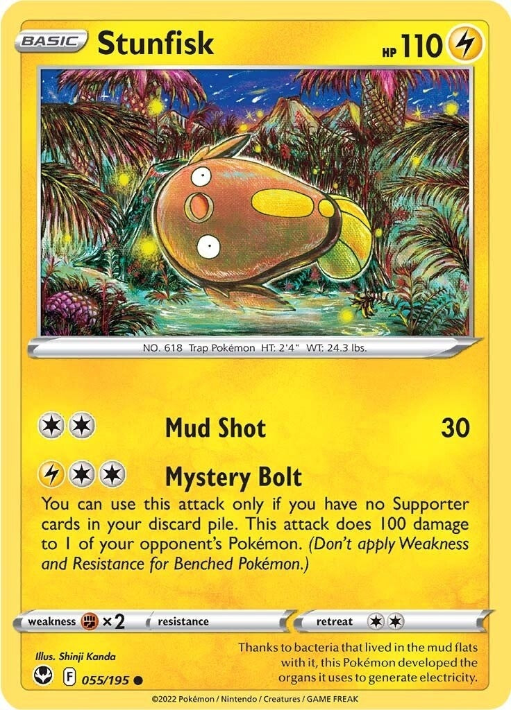 Stunfisk (055/195) [SWSH12]