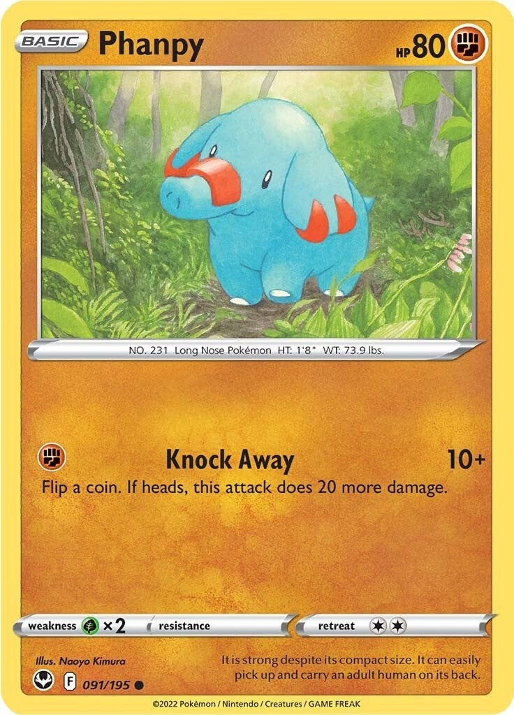 Phanpy (091/195) [SWSH12]