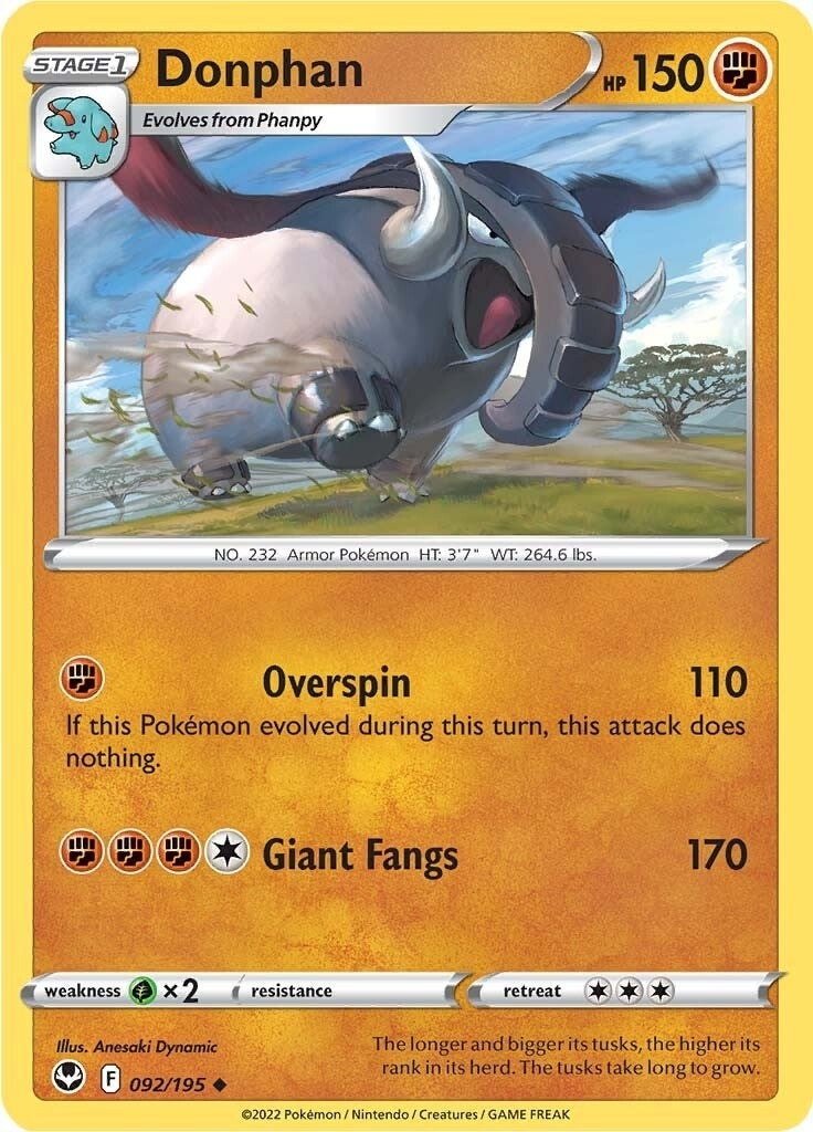 Donphan (092/195) [SWSH12]