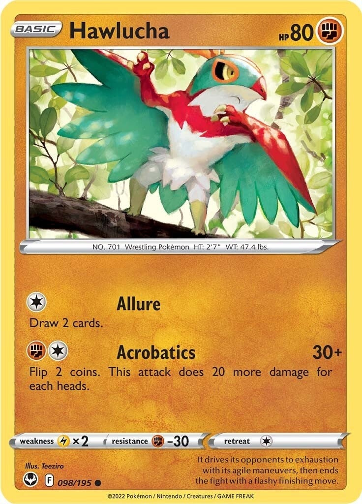Hawlucha (098/195) [SWSH12]