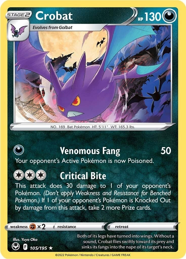 Crobat (105/195) [SWSH12]
