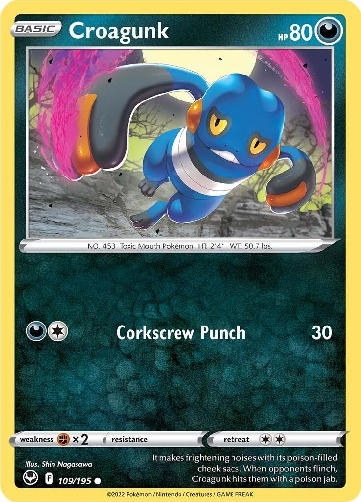 Croagunk (109/195) [SWSH12]