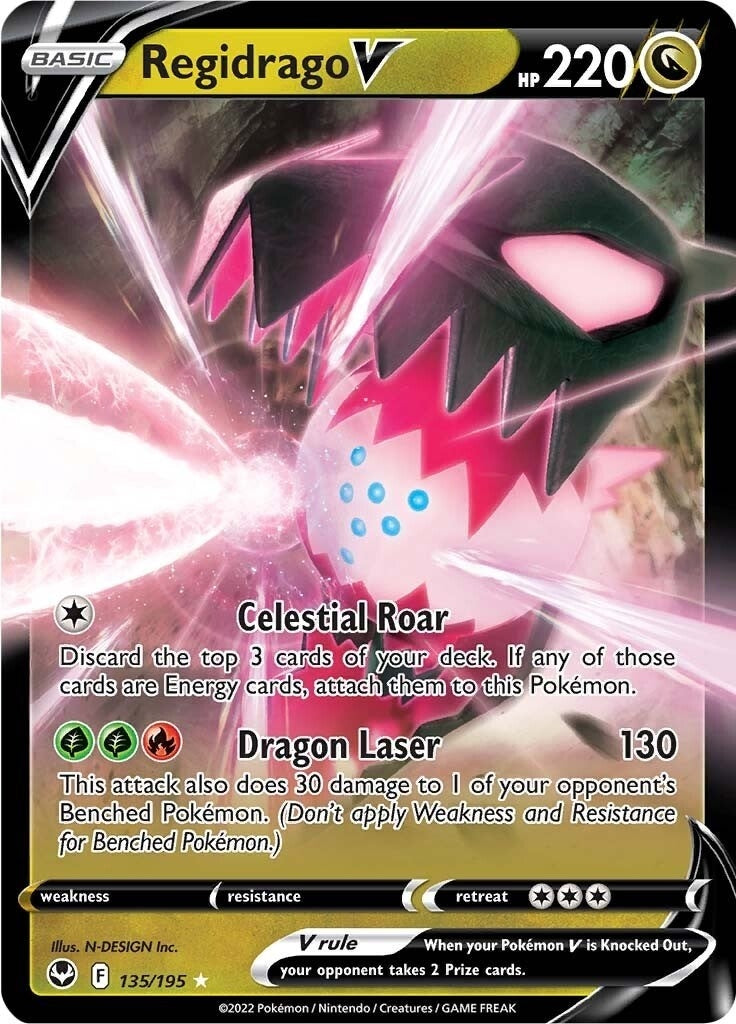 Regidrago V (135/195) [SWSH12]