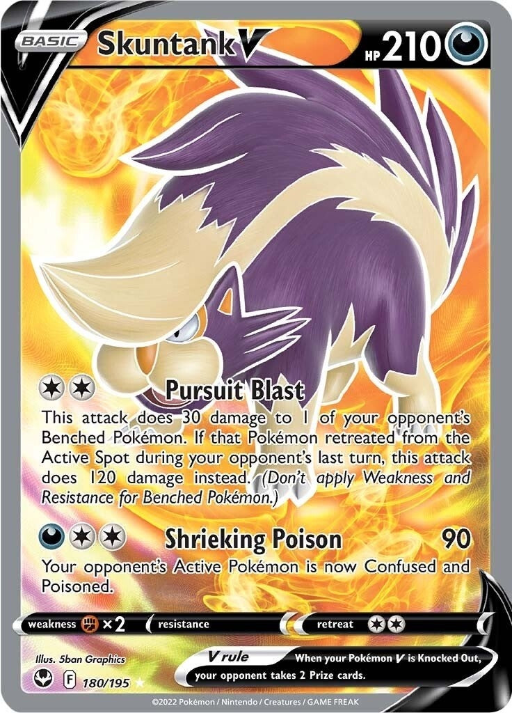 Skuntank V Full Art (180/195) [SWSH12]