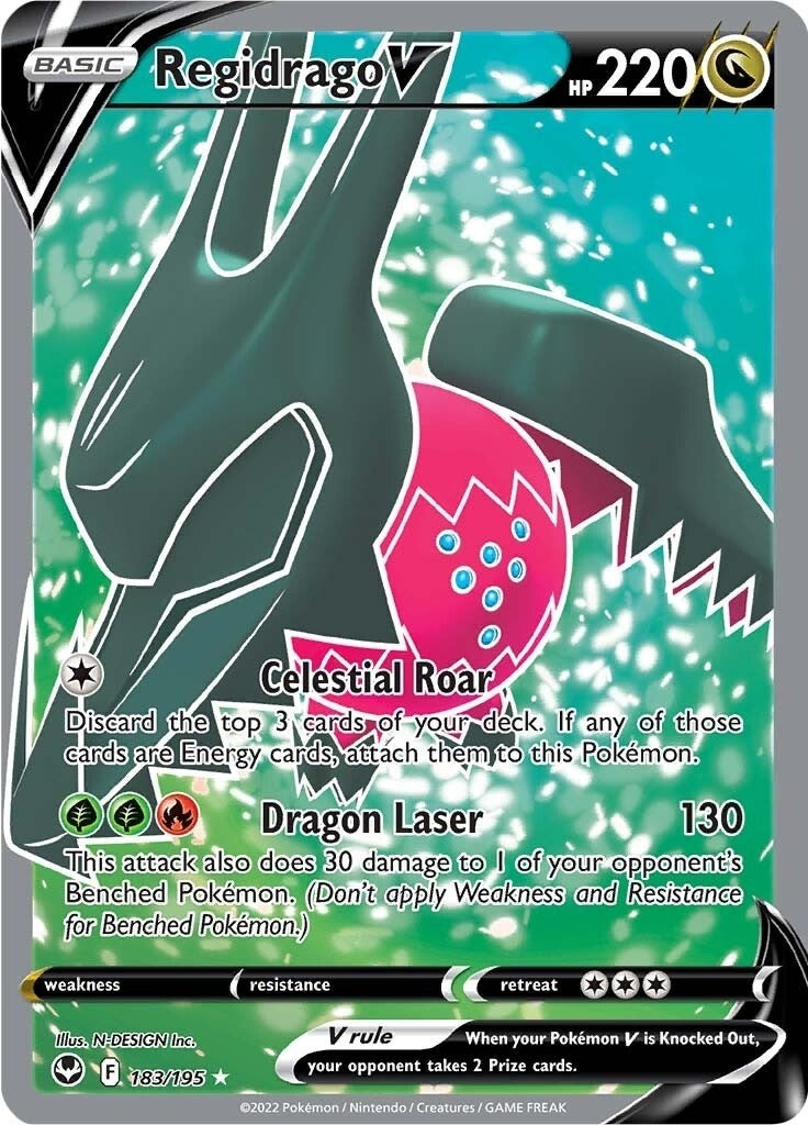 Regidrago V Full Art (183/195) [SWSH12]