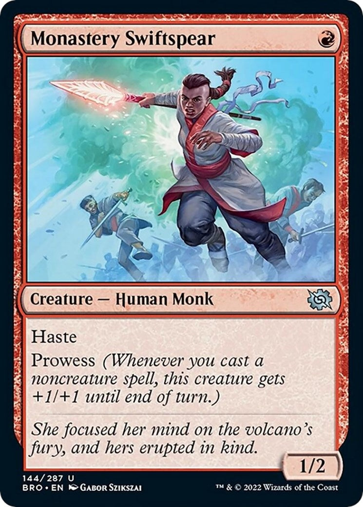 Monastery Swiftspear [The Brothers' War]