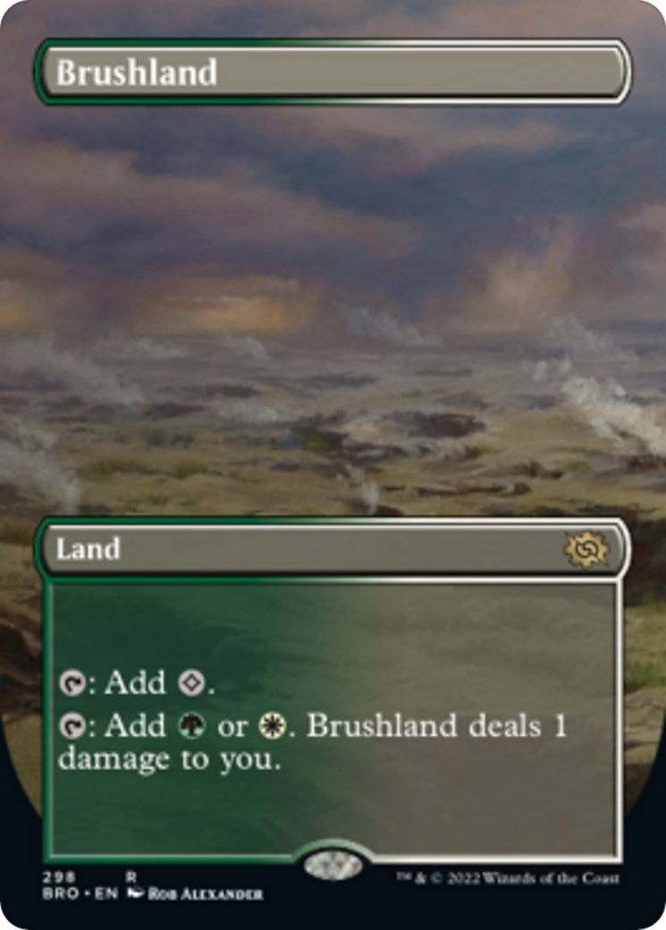Brushland Borderless (298) [BRO]