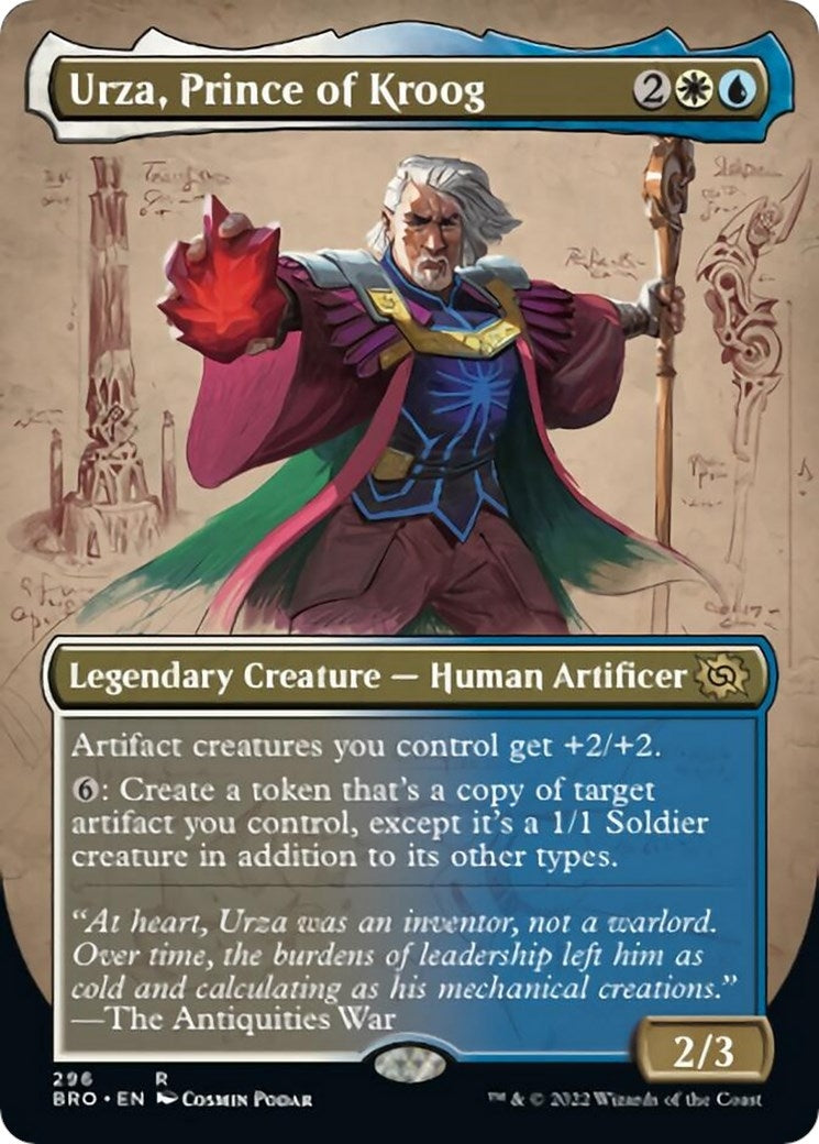 Urza Prince of Kroog Borderless (296) [BRO]